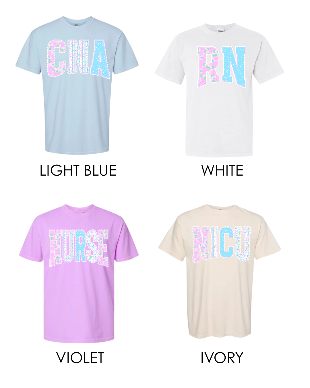 Petals & Patients Nurse Tee