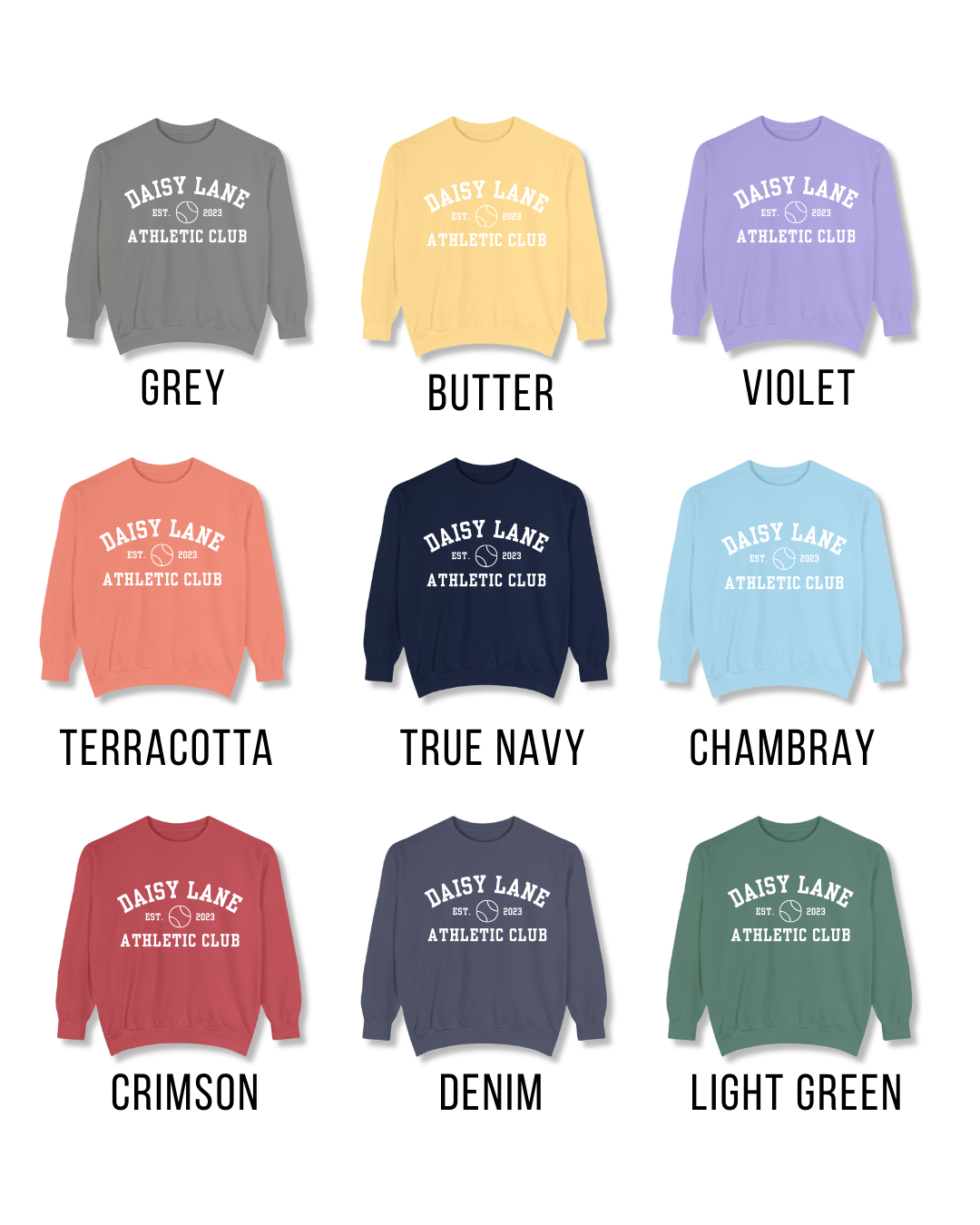 Daisy Lane Athletic Club Sweatshirt