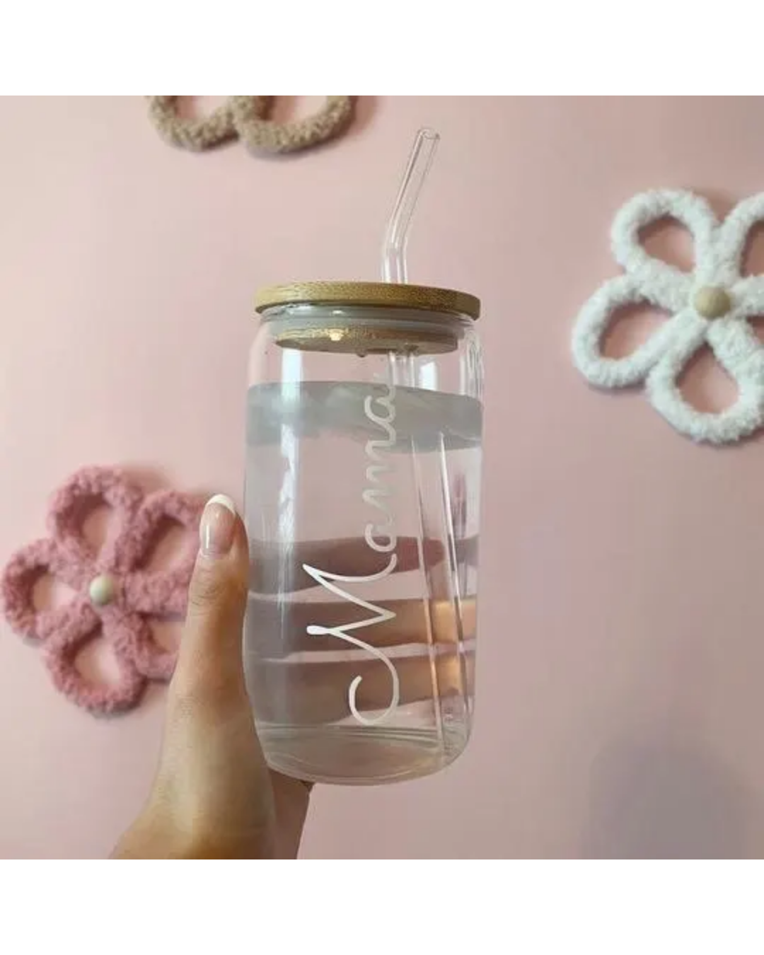 Personalized Name Glass Cup