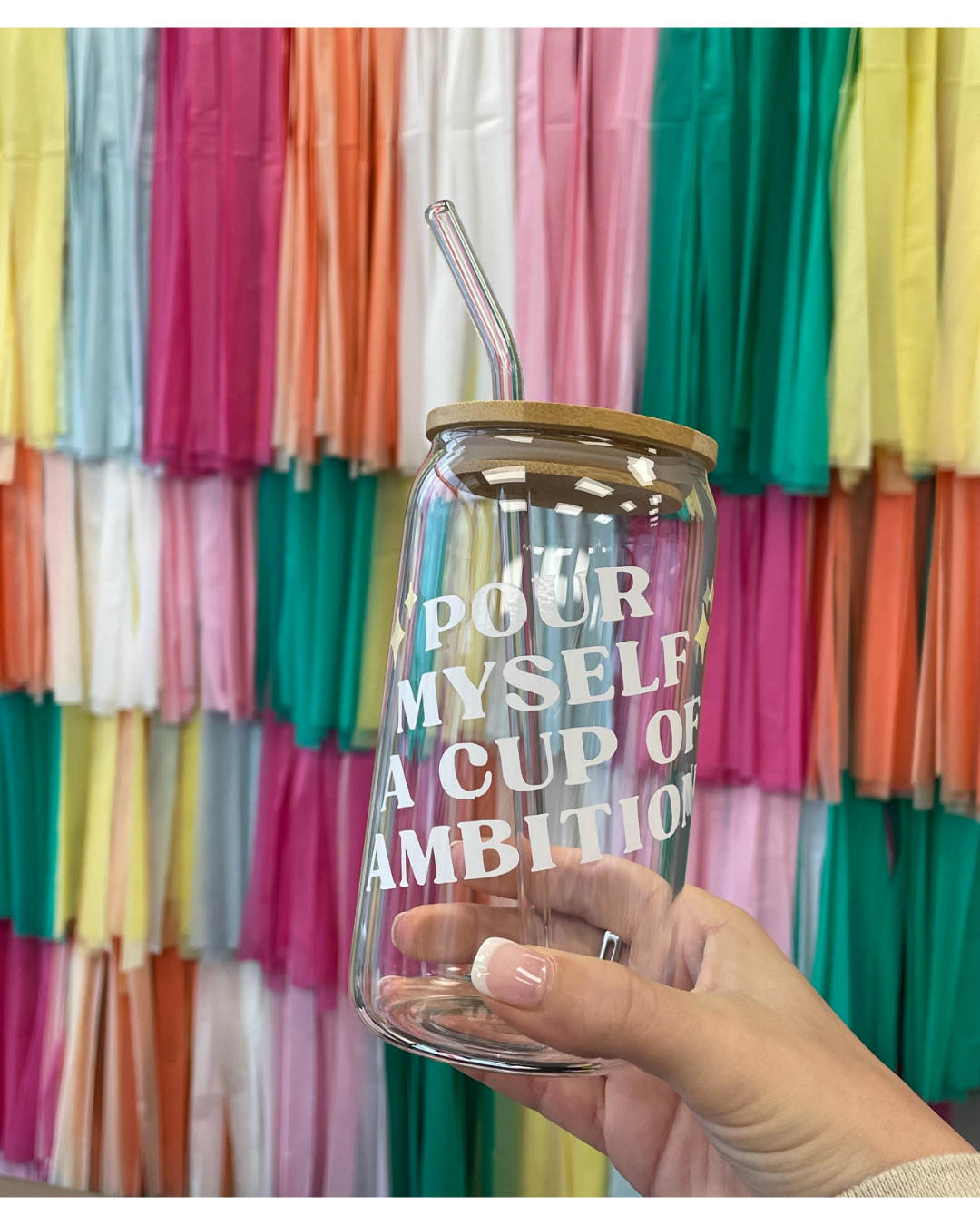 Cup of Ambition Glass Cup