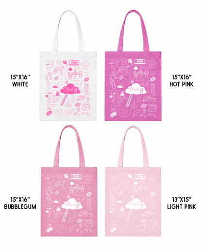 Cloud 9 Doodle Tote Bag