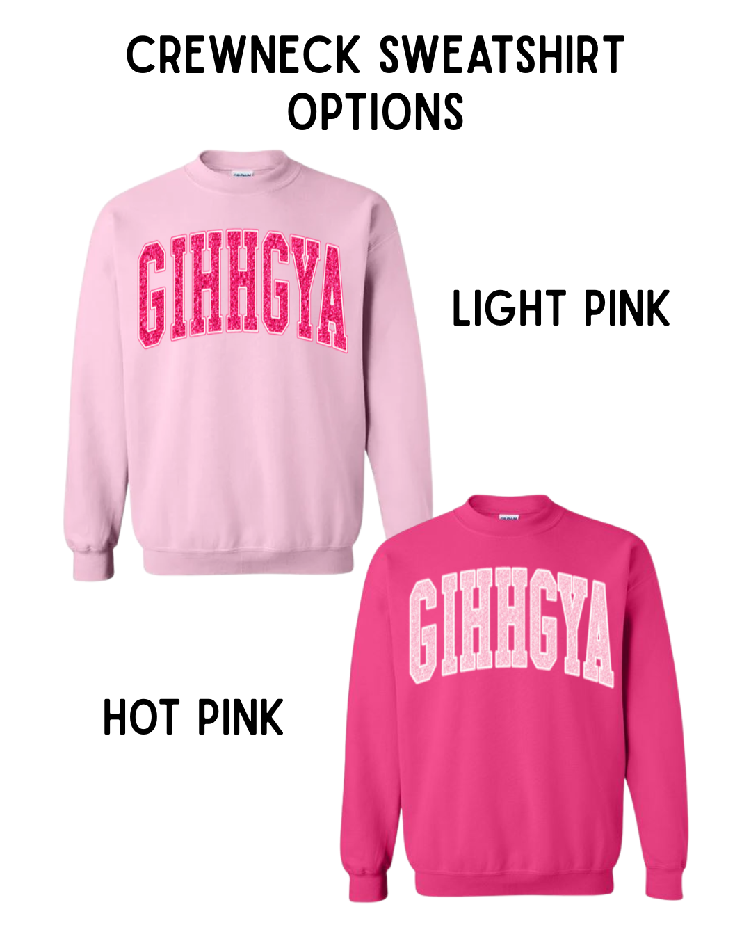 GIHHGYA Varsity Sweatshirt/Hoodie