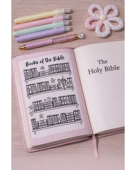 Books of the Bible Sticker