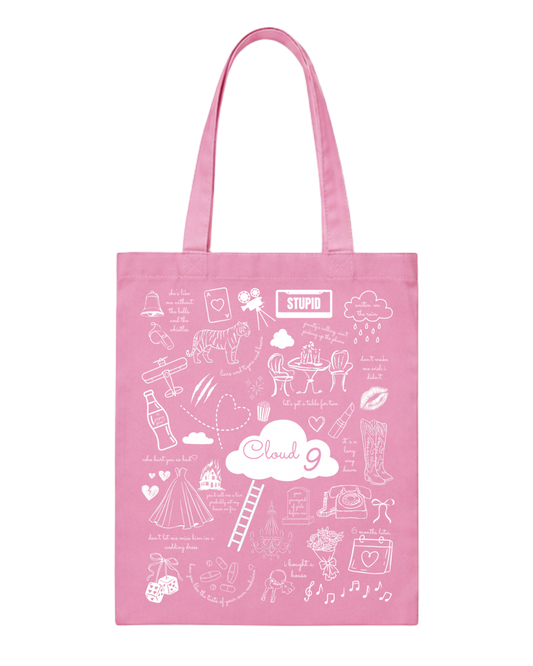 Cloud 9 Doodle Tote Bag
