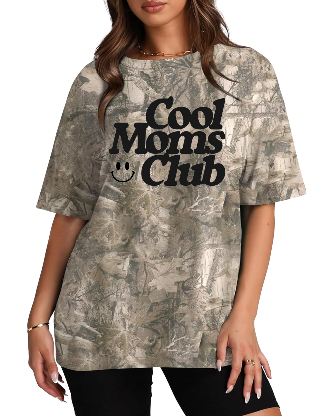 Cool Moms Club Camo Tee