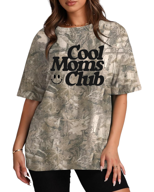 Cool Moms Club Camo Tee