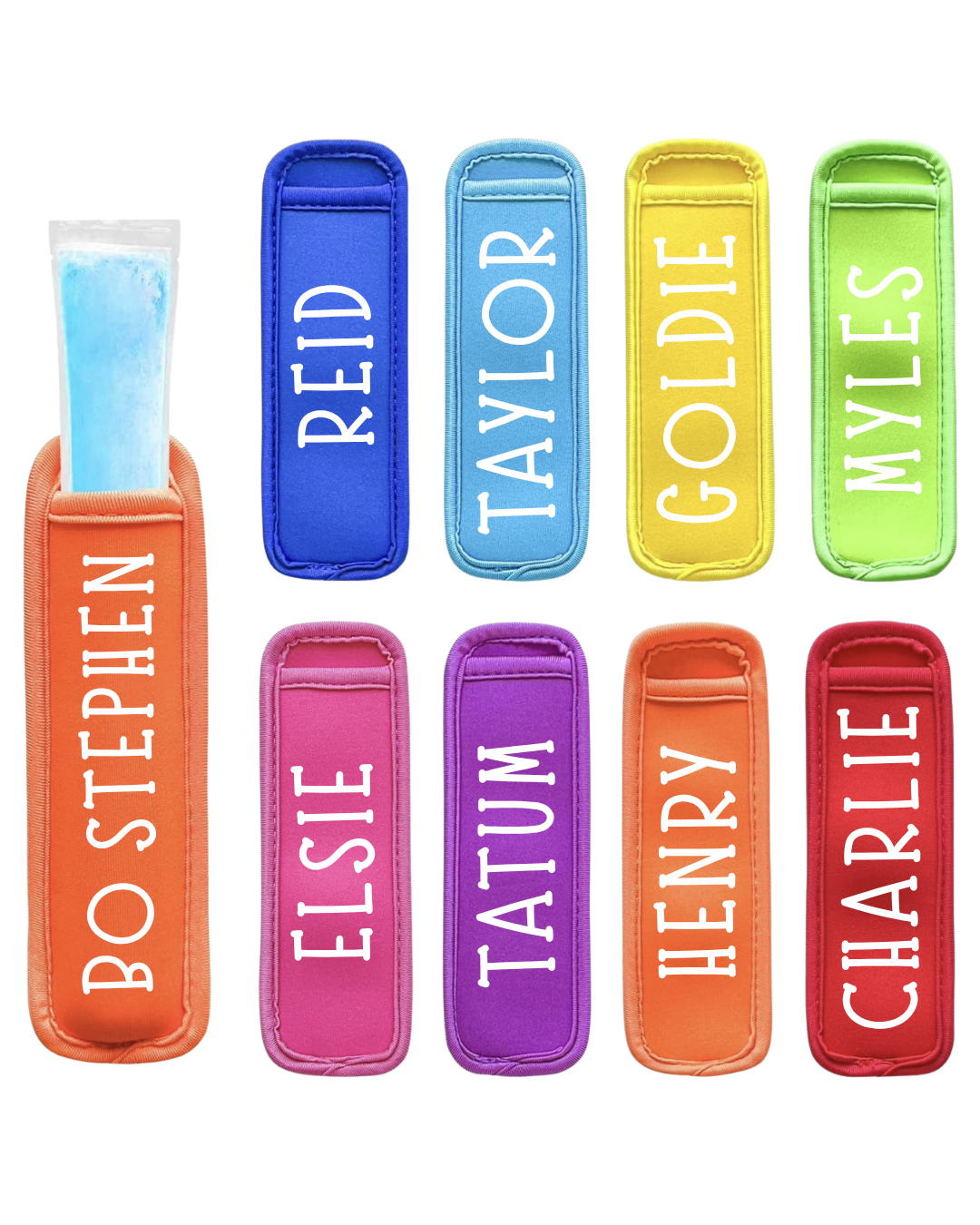 Custom Ice Pop Holders