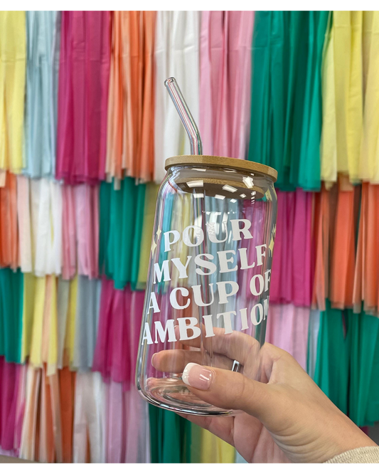 Cup of Ambition Glass Cup
