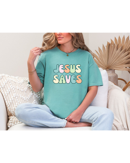 Jesus Saves Tee