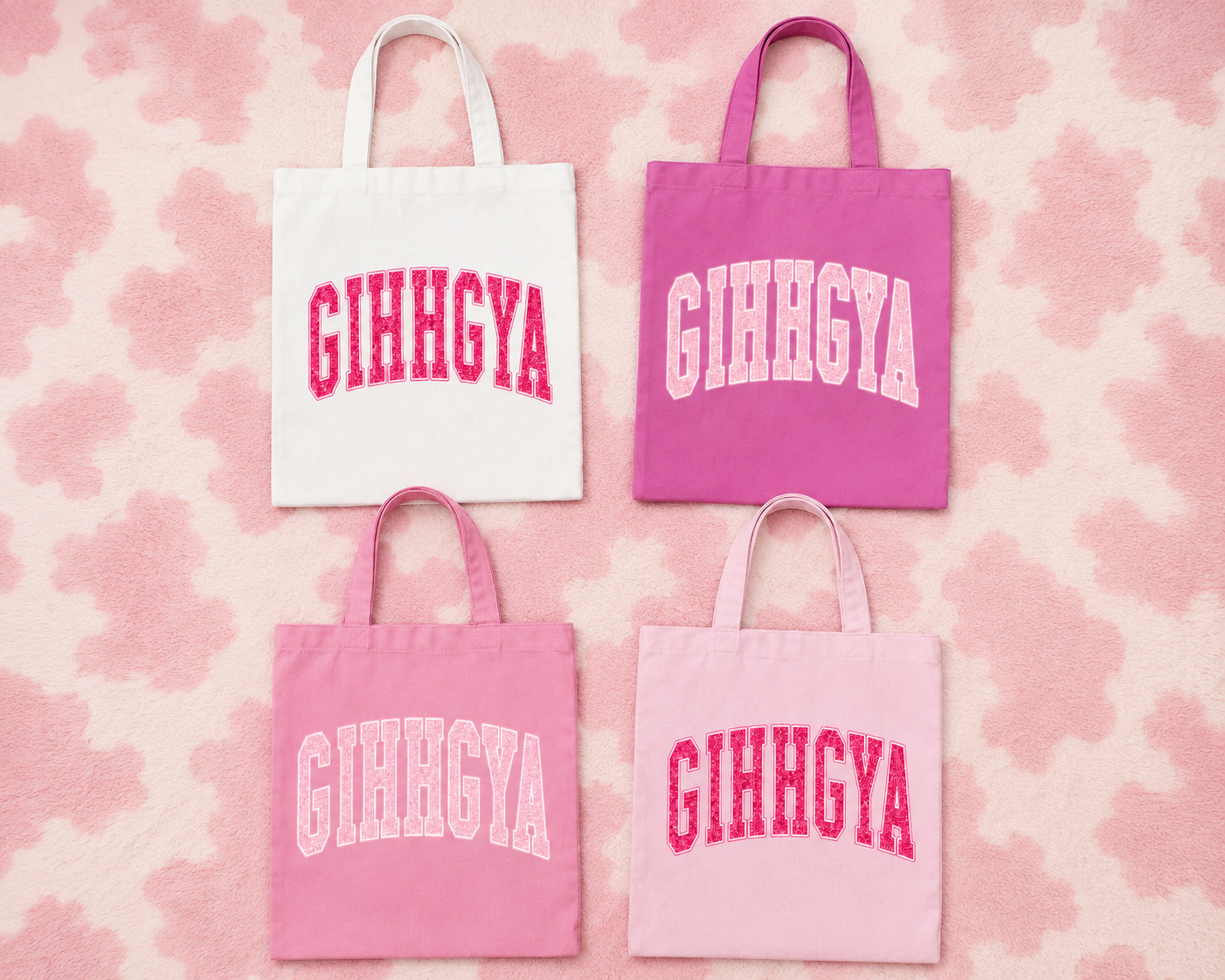 GIHHGYA Varsity Tote Bag