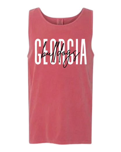 GA Bulldogs Fan Favorite Tank