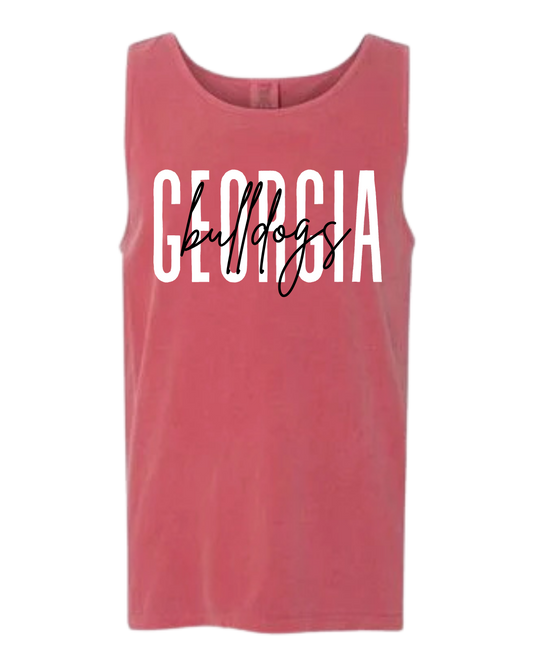 GA Bulldogs Fan Favorite Tank