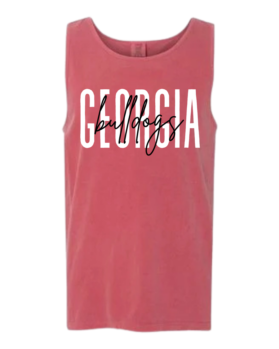 GA Bulldogs Fan Favorite Tank